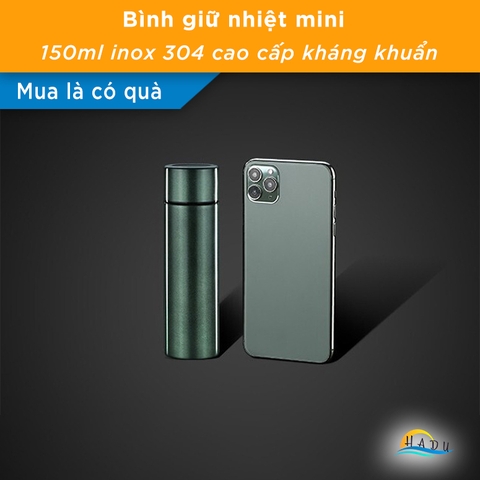 Bình Giữ Nhiệt Mini SSGP 150ml, Lõi Inox 316L, Kháng Khuẩn, Nhiều Màu