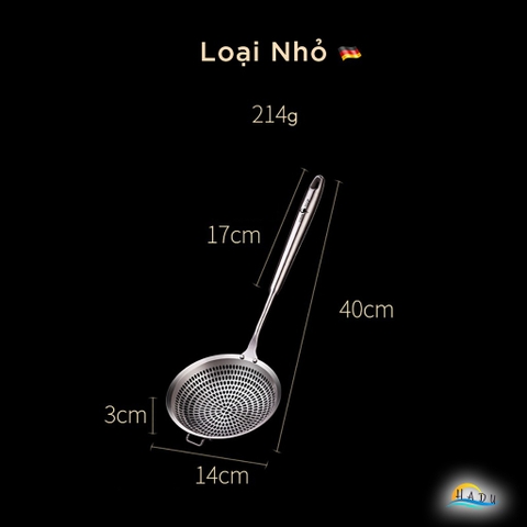 Muôi Thủng Inox 304 To Ăn Lẩu Cao Cấp Đạt Chất Lượng Đức SSGP