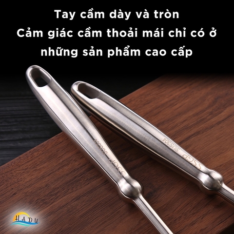 Muôi Múc Canh Lỗ Inox 304 Da Năng Cao Cấp Đạt Chất Lượng Đức SSGP