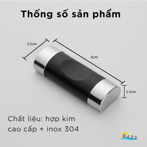 Gác Đũa và Thìa Inox 304 HADU, Đế Sợi Thủy Tinh Kháng Khuẩn, Hợp Vệ Sinh, Sang Trọng