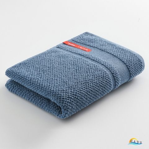 Khăn Mặt Cotton Sợi Tre HADU Kháng Khuẩn, Siêu Mềm Mại, Thấm Hút Tốt, 24x76cm, Nhiều Màu