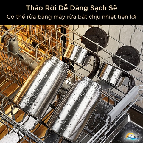 Chai Đựng Dầu Ăn Inox 316L SSGP 800ml, Nắp Từ Tính Thông Minh, Đạt Chất Lượng LFGB Đức