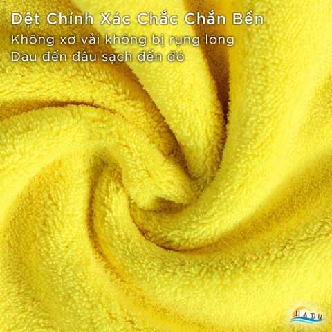 Bộ 4 Khăn Lau Bếp CCKO Siêu Thấm Hút, Không Rụng Lông, Đa Năng, 30x30cm, Nhiều Màu