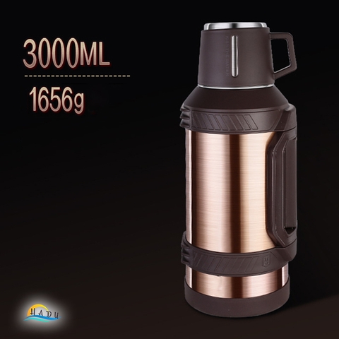 Phích Giữ Nhiệt 3 Lít Inox 316 Cao Cấp Đạt Chất Lượng LFGB Đức Bảo Quản Tới 60 Giờ SSGP