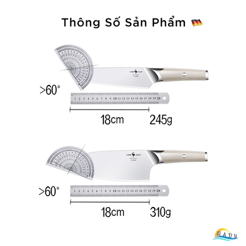 Dao Gọt Hoa Quả Trái Cây Kiểu Nhật Bản Màu Trắng Cao Cấp Đạt Chất Lượng LFGB Đức SSGP