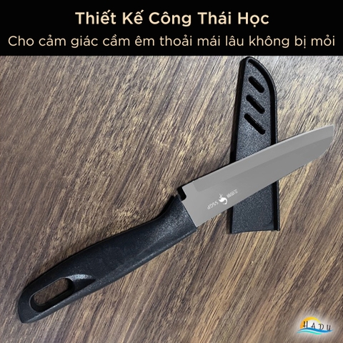 Dao Gọt Hoa Quả Đa Năng Cao Cấp SSGP, Dao Gọt Trái Cây Có Vỏ Bao An Toàn Đạt Chất Lượng LFGB Đức