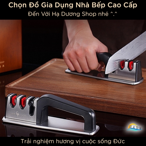 Dụng Cụ Mài Dao Keo Gốm Nâng Cao – Chuyên Nghiệp, Siêu Sắc, Gốm và Vonfram, Thiết Kế Chống Trượt, Mài Dao Sắc Bén Lâu Dài SSGP