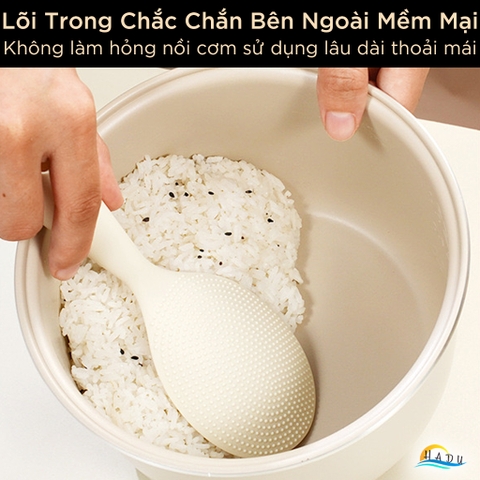 Muôi Xới Cơm Chống Dính SSGP, Nhựa PP, Không Trầy Xước Nồi, Đạt Chất Lượng LFGB Đức