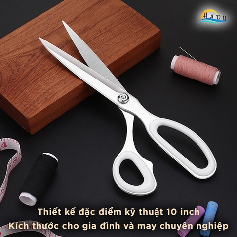 Kéo Cắt Vải Chuyên Nghiệp Cầm Tay Cao Cấp Đạt Chất Lượng Đức Dài 10ich SSGP