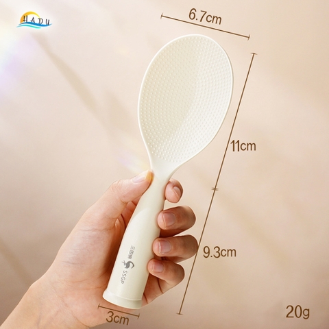 Muôi Xới Cơm Chống Dính SSGP, Nhựa PP, Không Trầy Xước Nồi, Đạt Chất Lượng LFGB Đức