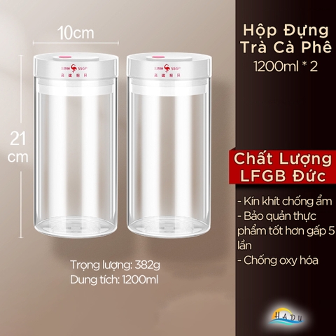Hộp Thủy Tinh Hút Chân Không SSGP, Thủy Tinh Borosilicate, Chống Ẩm, Đạt Chất Lượng LFGB Đức