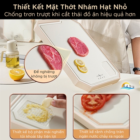 Thớt Kháng Khuẩn 2 Mặt Lúa Mạch Dày Cao Cấp Đạt Chất Lượng LFGB Đức SSGP