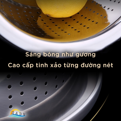 Bộ Rổ và Chậu Inox 304 SSGP, Đa Năng Rửa Rau Củ, Xếp Chồng Gọn, Nhiều Size, Đạt Chất Lượng LFGB Đức