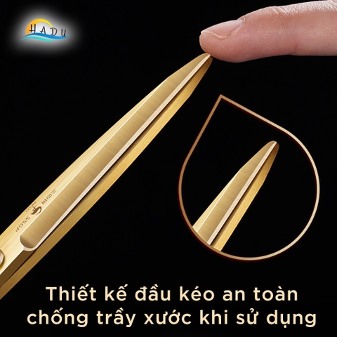 Kéo Văn Phòng Đa Năng Cao Cấp Không Dính Không Gỉ Đạt Chất Lượng Đức SSGP Hộp 2 Cái