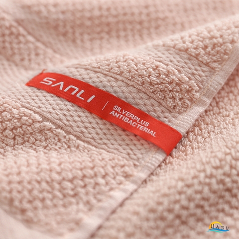 Khăn Mặt Cotton Sợi Tre HADU Kháng Khuẩn, Siêu Mềm Mại, Thấm Hút Tốt, 24x76cm, Nhiều Màu