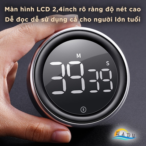 Đồng Hồ Đếm Ngược Giờ Học Tập Thời Gian Nấu Ăn Cao Cấp Nam Châm Hút SSGP