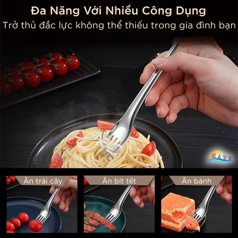 Dĩa Ăn Bánh Trái Cây SSGP, Inox 316L, Bo Tròn, Đạt Chất Lượng LFGB Đức