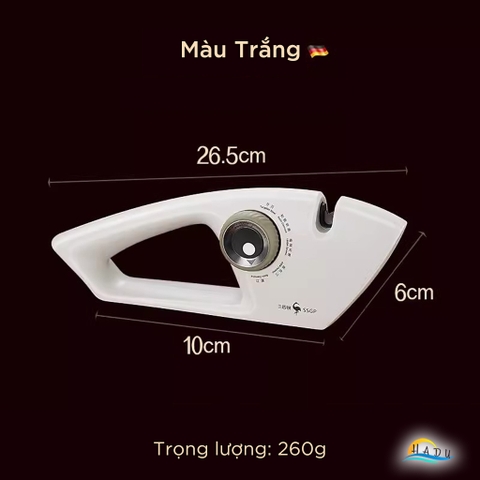 Dụng Cụ Mài Dao Kéo SSGP 5 Chế Độ, Cầm Tay Chống Trượt, Đạt Chất Lượng LFGB Đức