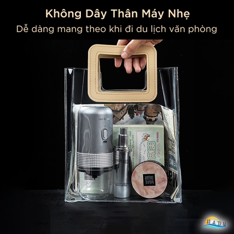 Máy Xay Cà Phê Hạt Cầm Tay Mini Tự Động Cao Cấp Đạt Chất Lượng LFGB Đức SSGP