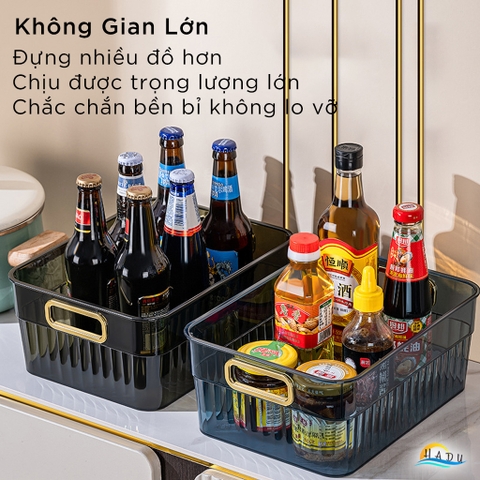 Khay Đựng Mỹ Phẩm Để Bàn CCKO, Nhựa PET Trong Suốt, Đa Năng, 29x20cm, Nhiều Màu