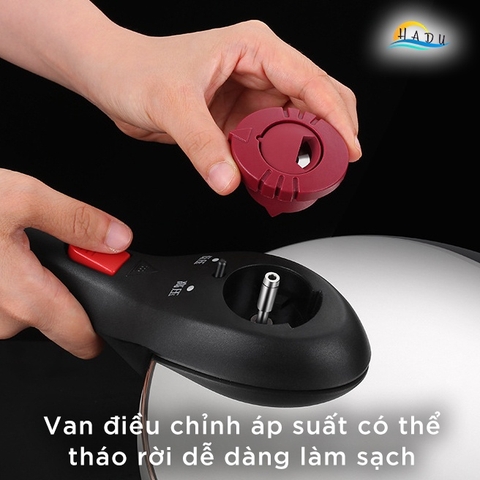 Nồi Áp Suất Bếp Từ Inox 304 SSGP 4L 6L, 2 Chế Độ Nấu, Đáy 3 Lớp, Hầm Nhanh, Đạt Chất Lượng LFGB Đức