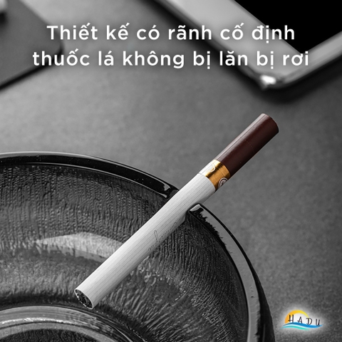 Gạt Tàn Thuốc Lá Thủy Tinh Mờ CCKO, Thiết Kế Sang Trọng, Để Bàn, Size 17.5cm, Nhiều Màu