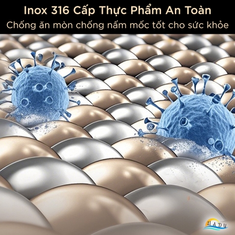 Thớt 2 Mặt SSGP Inox 316 và Gỗ Lim Kháng Khuẩn, 29x41x3cm, 32x45x3cm Đạt Chất Lượng LFGB Đức