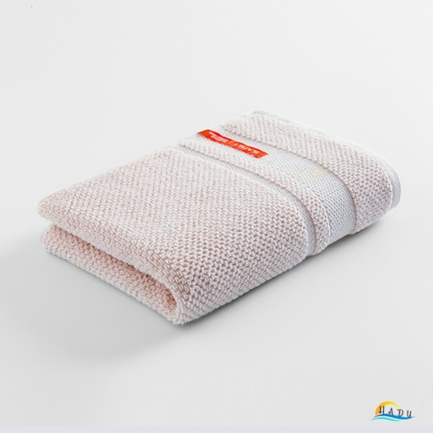 Khăn Mặt Cotton Sợi Tre HADU Kháng Khuẩn, Siêu Mềm Mại, Thấm Hút Tốt, 24x76cm, Nhiều Màu