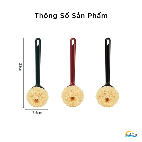 Bàn Chải Cọ Nồi Rửa Chén Cầm Tay Đa Năng Thông Minh An Toàn Với Lớp Chống Dính Cao Cấp CCKO