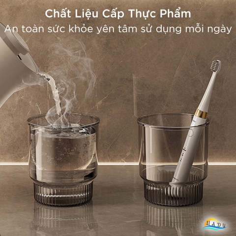 Kệ Đựng Bàn Chải Kem Đánh Răng CCKO Treo Tường, Giá Treo Cốc Úp Ngược Chống Bụi, Nhựa PET Cao Cấp
