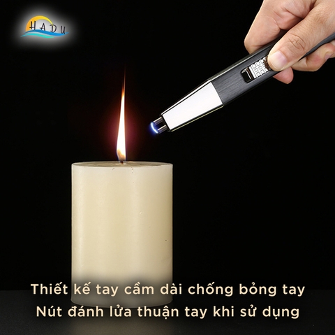 Dụng Cụ Mồi Lửa Điện SSGP, Sạc USB, Chống Gió, Vỏ Hợp Kim Kẽm, Khóa An Toàn, Đạt Chất Lượng LFGB Đức