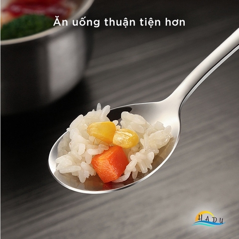 Bộ 6 Thìa Cà Phê Inox 304 SSGP, Cán Dày 3.5mm, Đánh Bóng Gương, Dài 15.3cm, Đạt Chất Lượng LFGB Đức