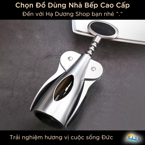 Dụng Cụ Mở Rượu Vang SSGP Kiểu Cánh Bướm, Hợp Kim Kẽm, Trợ Lực, Đạt Chất Lượng LFGB Đức