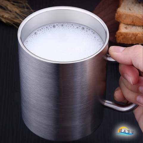 Cốc Giữ Nhiệt Coffee Mini Có Nắp Inox 304 Cao Cấp Đạt Chất Lượng Đức SSGP