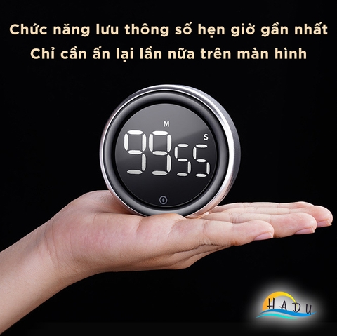 Đồng Hồ Đếm Ngược Giờ Học Tập Thời Gian Nấu Ăn Cao Cấp Nam Châm Hút SSGP