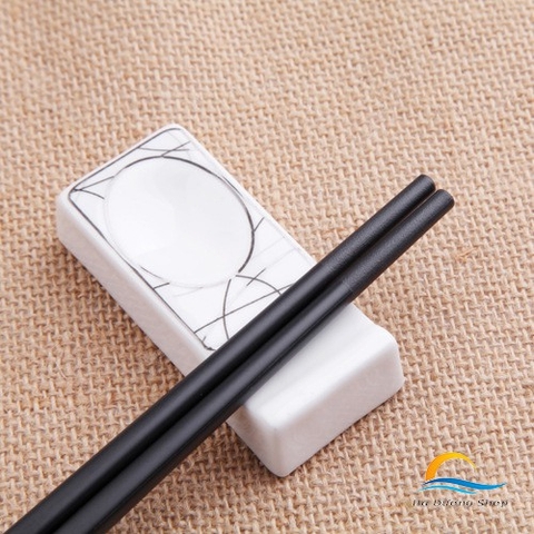 Bộ 10 Đôi Đũa Sợi Thủy Tinh HADU, Họa Tiết Vân Đá Cẩm Thạch, Chống Trơn, Chịu Nhiệt, Dài 27cm