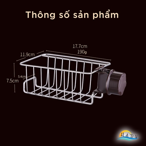 Giá Để Đồ Rửa Bát Có Móc Treo Inox Mẫu Mới Cao Cấp Đạt Chất Lượng Đức SSGP