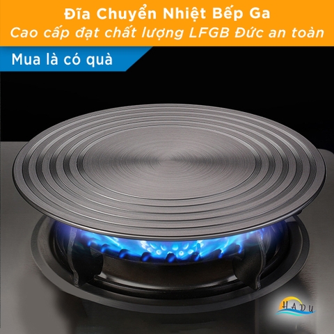 Đĩa Chuyển Nhiệt Hợp Kim Nhôm Cao Cấp 24cm – Dùng Cho Bếp Gas, Tiết Kiệm Năng Lượng, An Toàn Sức Khỏe SSGP