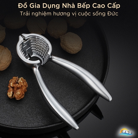 Kẹp Tách Vỏ Hạt Óc Chó SSGP, Hợp Kim Kẽm, Đa Năng, Tay Cầm Trợ Lực, Đạt Chất Lượng LFGB Đức