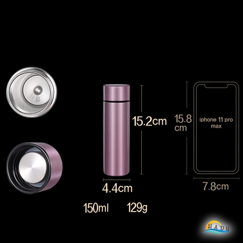 Bình Giữ Nhiệt Mini SSGP 150ml, Lõi Inox 316L, Kháng Khuẩn, Nhiều Màu
