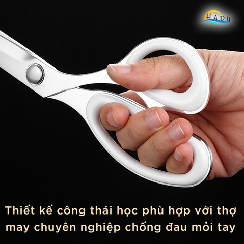 Kéo Cắt Vải Chuyên Nghiệp Cầm Tay Cao Cấp Đạt Chất Lượng Đức Dài 10ich SSGP