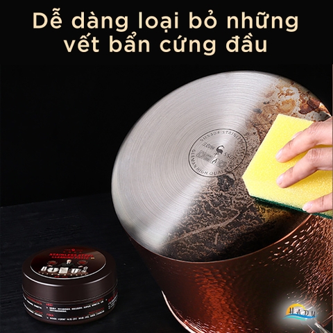 Kem Tẩy Rửa Đa Năng SSGP 200g, Chuyên Tẩy Vết Cháy Xoong Nồi, Đánh Bóng Inox, Đạt Chất Lượng LFGB Đức