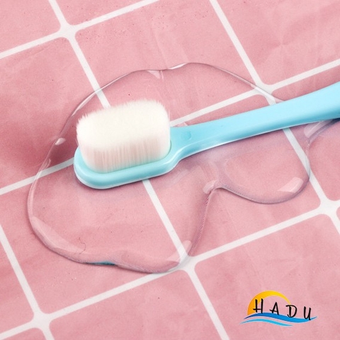 Bàn Chải Đánh Răng Lông Mềm Người Lớn Siêu Mịn Cao Cấp Micro Nano Nhật Bản HADU