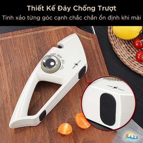 Dụng Cụ Mài Dao Kéo SSGP 5 Chế Độ, Cầm Tay Chống Trượt, Đạt Chất Lượng LFGB Đức