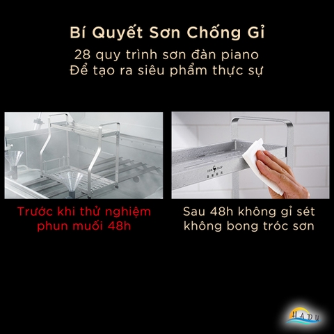 Kệ Đựng Gia Vị Nhà Bếp 2 Tầng Cao Cấp Đạt Chất Lượng Đức SSGP