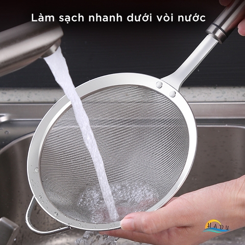 Rây Lọc Cháo Cho Bé Lưới Siêu Mịn SSGP, Inox 304, Lọc Bột, Đạt Chất Lượng LFGB Đức