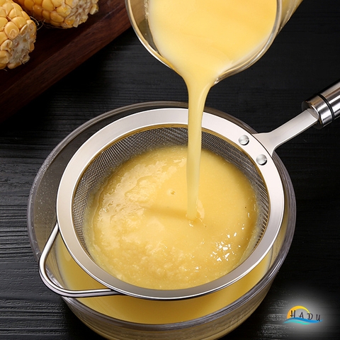 Rây Lọc Cháo Cho Bé Lưới Siêu Mịn SSGP, Inox 304, Lọc Bột, Đạt Chất Lượng LFGB Đức