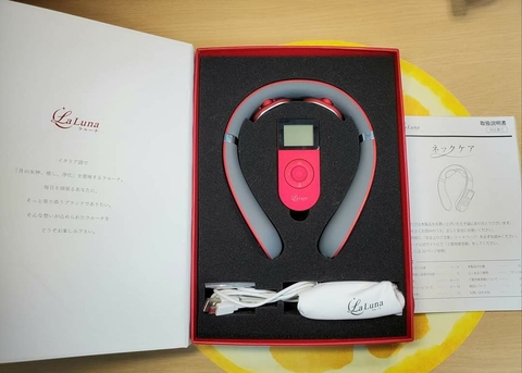 MÁY MASSAGE CỔ,VAI, GÁY LALUNA - NHẬT BẢN