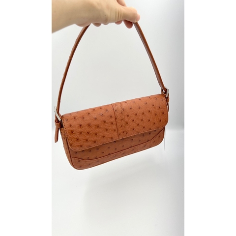 Túi xách da đà điểu -Túi  Vintage Nhật