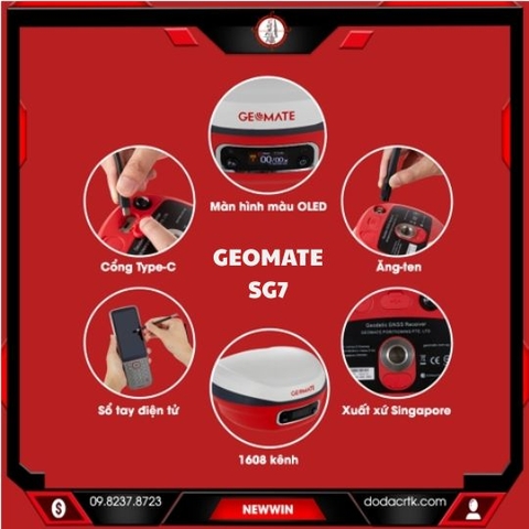 Máy RTK Geomate SG7
